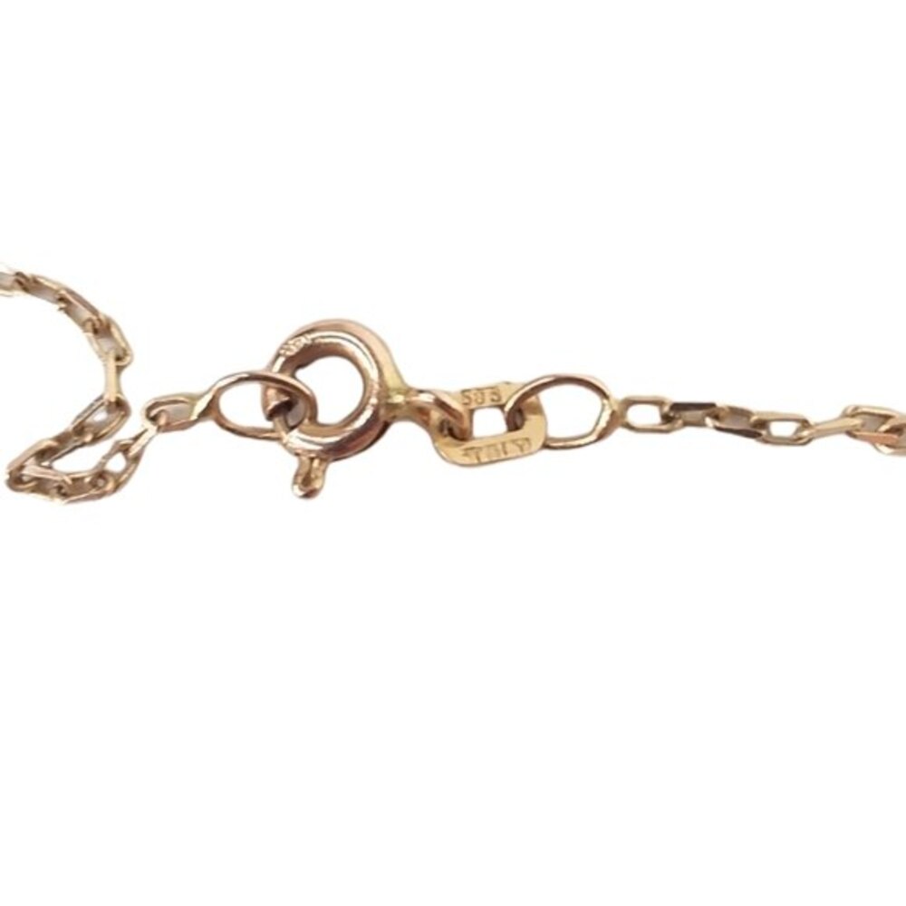 Sweet 16 14K Gold Dainty Necklace - Picture 3 of 4